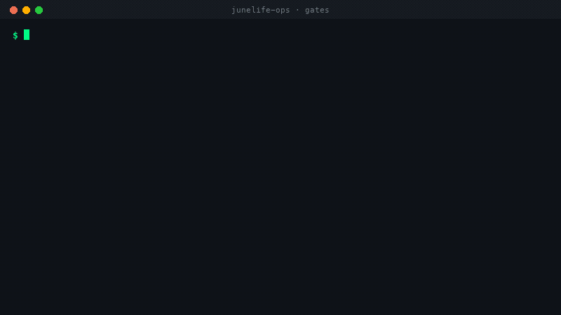 Screenshot of junelife-ops Model Context Protocol server
